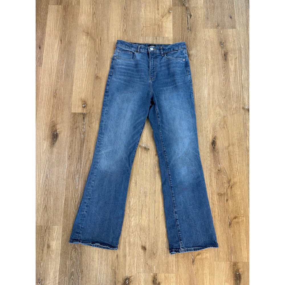 Express 90s Y2K Boot High Rise Jeans Women 10R Blue Denim High Rise Stretch